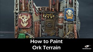 How to Paint Ork Terrain [upl. by Aniras549]