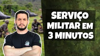 ENTENDA O SERVIÇO MILITAR OBRIGATÓRIO EM 3 MINUTOS ‹ Watch Lopes › [upl. by Whallon]