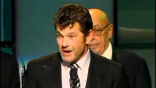 Jann Wenner accepts award Rock and Roll Hall of Fame inductions 2004 [upl. by Jeminah]