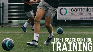 Tight Space Control Training Drills  Sharpen Up Your Touch With These Drills [upl. by Nosnevets341]