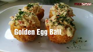 Golden Egg Ball Citarasa Melayu by Fiza Sushi [upl. by Flip]