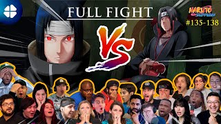 ITACHI vs Sasuke 23 People React FULL FIGHT MEGA Reaction Mashup Shippuden 135138 🔥🇯🇵 [upl. by Hassi]