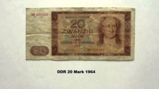 DDR Banknoten und Forumschecks HD [upl. by Mcnamara]