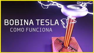 Como Funciona una Bobina de Tesla ⚡ Como Hacer una Bobina Tesla ⚡ Nikola Tesla [upl. by Barden138]