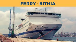 Ferry BITHIA Porto Torres Tirrenia [upl. by Iznyl]