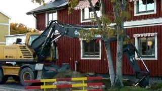 Volvo EW180B med Rototilt [upl. by Rhine]