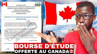 COMMENT OBTENIR UNE BOURSE DÉTUDE GRATUITE AU CANADA🇨🇦 [upl. by Schreib]