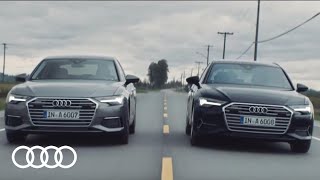 Audi A6 Highlight  2分でわかるアウディA6の魅力 アウディ ジャパン [upl. by Paugh314]