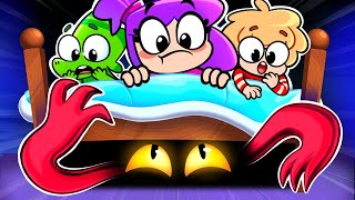 Who Is Under The Bed 👀 Funny English for Kids animation kids hacks family [upl. by Harli]