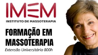 CURSO DE FORMAÇÃO EM MASSOTERAPIA Profissionalizante Elaine De Maria [upl. by Aimekahs]