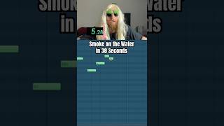 Smoke on the Water Speedrun WORLD RECORD deeppurple musicproducers flstudio speedrunning [upl. by Euqinahs]