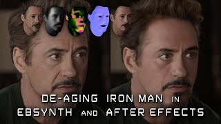 DeAging Iron Man in EbSynth and After Effects [upl. by Introc235]