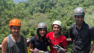 Roatan Honduras Extreme King Kong Zipline 2018 NCL Getaway cruise Caribbean cruise [upl. by Lisandra291]