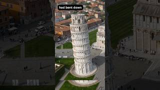 पिसा की मीनार कैसे झुक गई थी🤔😱 How did the Tower of Pisa  shorts pisatower italy pisakiminar [upl. by Barbey]