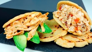 AREPAS RELLENAS receta [upl. by Arua]