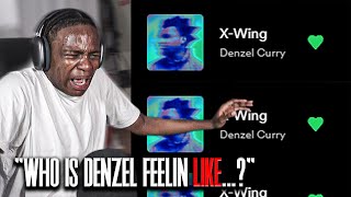 HES FLOWING ON THIS SHT DENZEL CURRY  X WING reaction [upl. by Akeihsal]