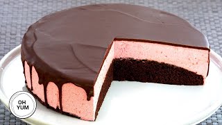 Professional Baker Teaches You How To Make CHOCOLATE MOUSSE CAKE [upl. by Atiuqrehs]