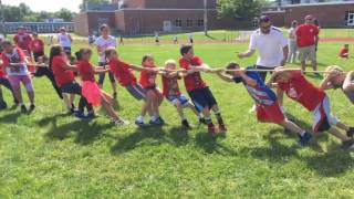 Seneca Elementary Students play Tug of War on Field Day 2017 [upl. by Evelina]