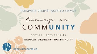 Bonavista Church Livestream  September 29 2024 [upl. by Demaggio883]