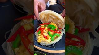 Chinese burger Bitter Melon Scrambled Eggs [upl. by Offen856]