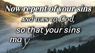 Acts 319 Explained  The Call to Repentance and Refreshing [upl. by Lorn941]