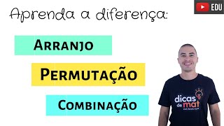 RÁPIDO e FÁCIL  ANÁLISE COMBINATÓRIA  ARRANJO I PERMUTAÇÃO  COMBINAÇÃO [upl. by Elman]