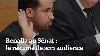 Alexandre Benalla au Sénat  le résumé de ce quil a dit [upl. by Marita453]