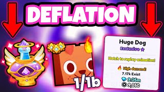 ⚡️The HUGE GEM Deflation In Pets Go  Pet Simulator  Pets Go Roblox [upl. by Sybyl]