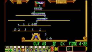 Lemmings PC  Level 3 Tailormade for blockers [upl. by Aseen426]