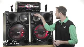 EasyCs overview of the HUGE Sony LBTSH2000 DJ Sound System 2000W of Power [upl. by Ardek164]