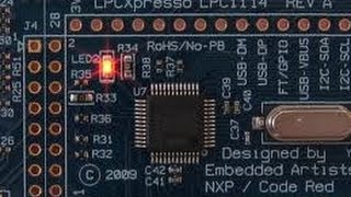 Tutorial 1 LPCXpresso com Target LPC1769 [upl. by Walrath579]