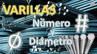 Varillas de Acero Número y Diámetro [upl. by Notkcorb602]