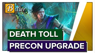 Death Toll Precon Upgrade  Winter Cynical Opportunist  Magic The Gathering commander edh mtg [upl. by Yeloc]