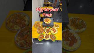 1Kg 🍗Biryani Free at Hyderabad shorts ytshorts foodie hyderabad [upl. by Aranat]