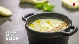 Celeriac and Fennel Soup  Food Channel L Recipes [upl. by Lavinie402]