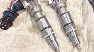 60L Powerstroke Right Bank Fuel Injector Replacement [upl. by Booma]