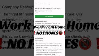 APPLY TODAY😁homejobs wfhjobs hiring remotework workathome homeoffice onlinejobs wfhbabe [upl. by Rosenstein]