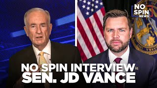 FULL No Spin Interview With JD Vance [upl. by Ynolem]