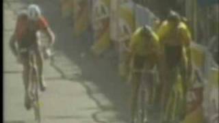 MARIO CIPOLLINI CRASH 1994 VUELTA A ESPAÑA [upl. by Ennaus]