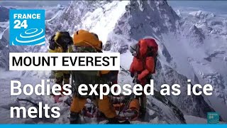 As ice melts Everests death zone gives up its ghosts • FRANCE 24 English [upl. by Eneres]