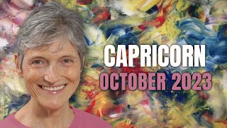 Capricorn October 2023 Astrology  ECLIPSES this month Big changes ahead [upl. by Aneerhs]