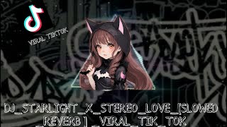 DJSTARLIGHTXSTEREOLOVESLOWEDREVERBVIRALTIKTOK [upl. by Atteras]