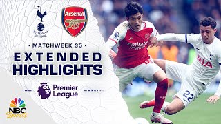 Tottenham Hotspur v Arsenal  PREMIER LEAGUE HIGHLIGHTS  4282024  NBC Sports [upl. by Joleen60]