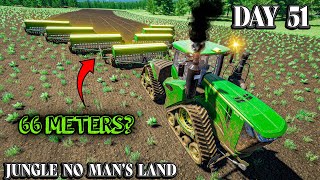 Towing 7 Seeders at once on Jungle No Mans Land [upl. by Atiker]