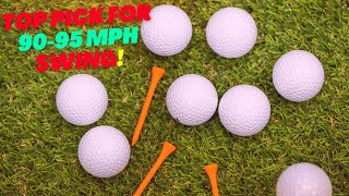 BEST GOLF BALL FOR 9095 MPH SWING SPEED IN 2023  MAXIMIZE DISTANCE AND CONTROL [upl. by Dey539]