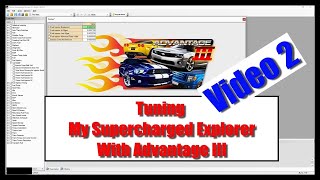 Tuning My Supercharged Explorer Part 2 Injector Data and Saving Tune [upl. by Stevenson]