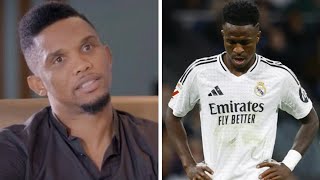 Etoo BALLON DOR RODRI  VINICIUS A ETE VICTIME DE RACSME COMME MOI ET DROGBA A LEPOQUE [upl. by Netsrek]