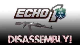 Echo 1 AKStyle Airsoft Rifle Disassembly [upl. by Assillem]