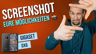 Gigaset GX6  Screenshot erstellen  5 Wege • 📱 • 📸 • 🏞 • Anleitung  Tutorial [upl. by Agemo]