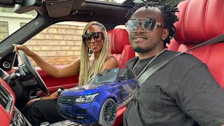 DIANA BAHATI FIRST RANGE ROVER RIDE WITH HUSBAND BAHATI I AUNTY WA RANGE ROVER I 19 MILLION AUTOBIO [upl. by Hose]